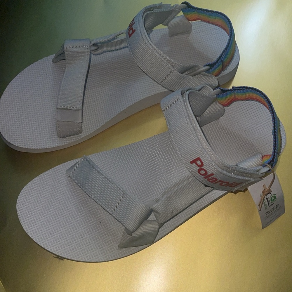 Teva Polaroid rainbow print sandal - Picture 5 of 12